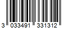 Barcode 3033491331312