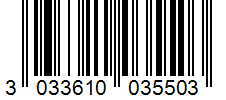 Barcode 3033610035503