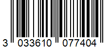 Barcode 3033610077404