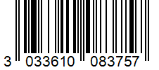 Barcode 3033610083757