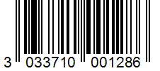 Barcode 3033710001286