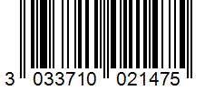 Barcode 3033710021475
