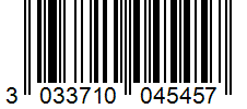 Barcode 3033710045457