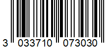 Barcode 3033710073030