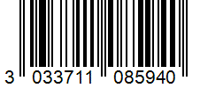 Barcode 3033711085940