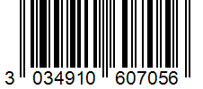 Barcode 3034910607056
