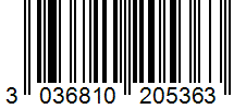Barcode 3036810205363