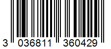 Barcode 3036811360429