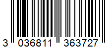 Barcode 3036811363727