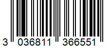 Barcode 3036811366551