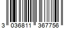 Barcode 3036811367756