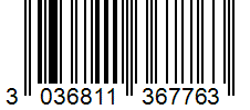 Barcode 3036811367763