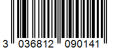 Barcode 3036812090141