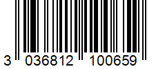 Barcode 3036812100659