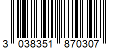 Barcode 3038351870307