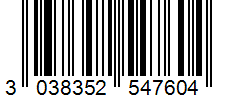 Barcode 3038352547604
