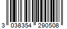Barcode 3038354290508