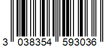 Barcode 3038354593036