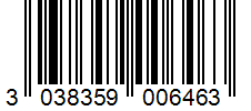 Barcode 3038359006463