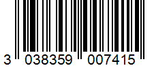Barcode 3038359007415