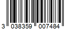 Barcode 3038359007484