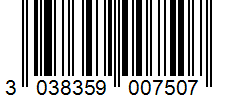 Barcode 3038359007507
