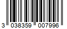 Barcode 3038359007996