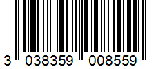 Barcode 3038359008559