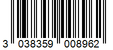 Barcode 3038359008962