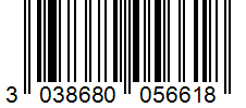 Barcode 3038680056618