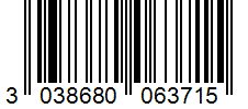 Barcode 3038680063715