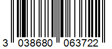 Barcode 3038680063722