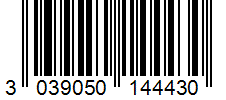 Barcode 3039050144430