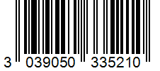 Barcode 3039050335210
