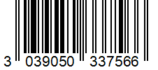 Barcode 3039050337566