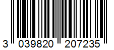 Barcode 3039820207235