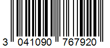 Barcode 3041090767920