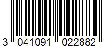 Barcode 3041091022882