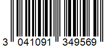 Barcode 3041091349569