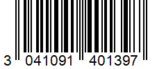Barcode 3041091401397