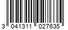 Barcode 3041311027635