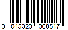 Barcode 3045320008517