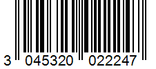 Barcode 3045320022247