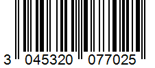 Barcode 3045320077025