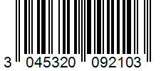 Barcode 3045320092103
