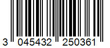 Barcode 3045432250361