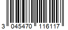 Barcode 3045470116117
