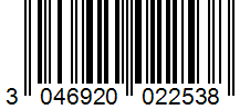 Barcode 3046920022538