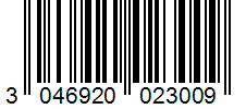 Barcode 3046920023009