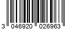 Barcode 3046920026963